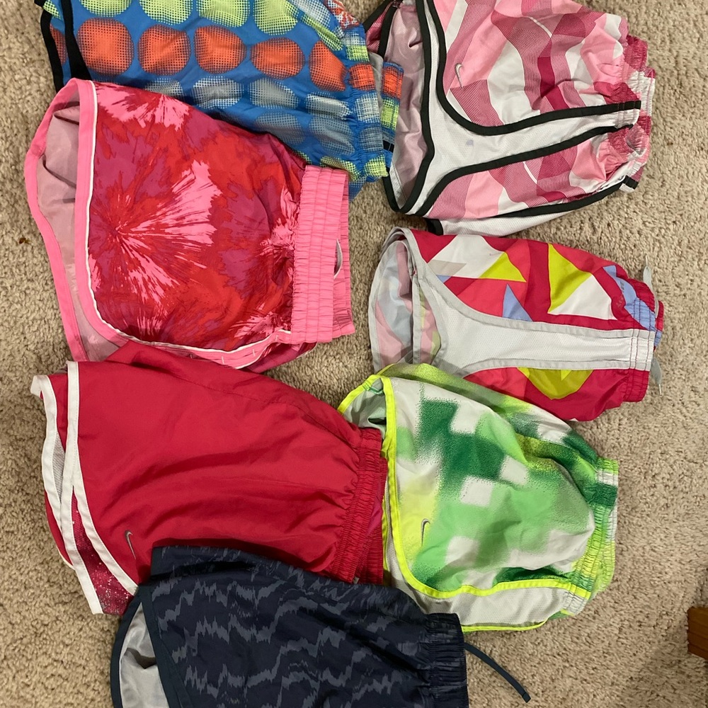 Nike and UA shorts bundle